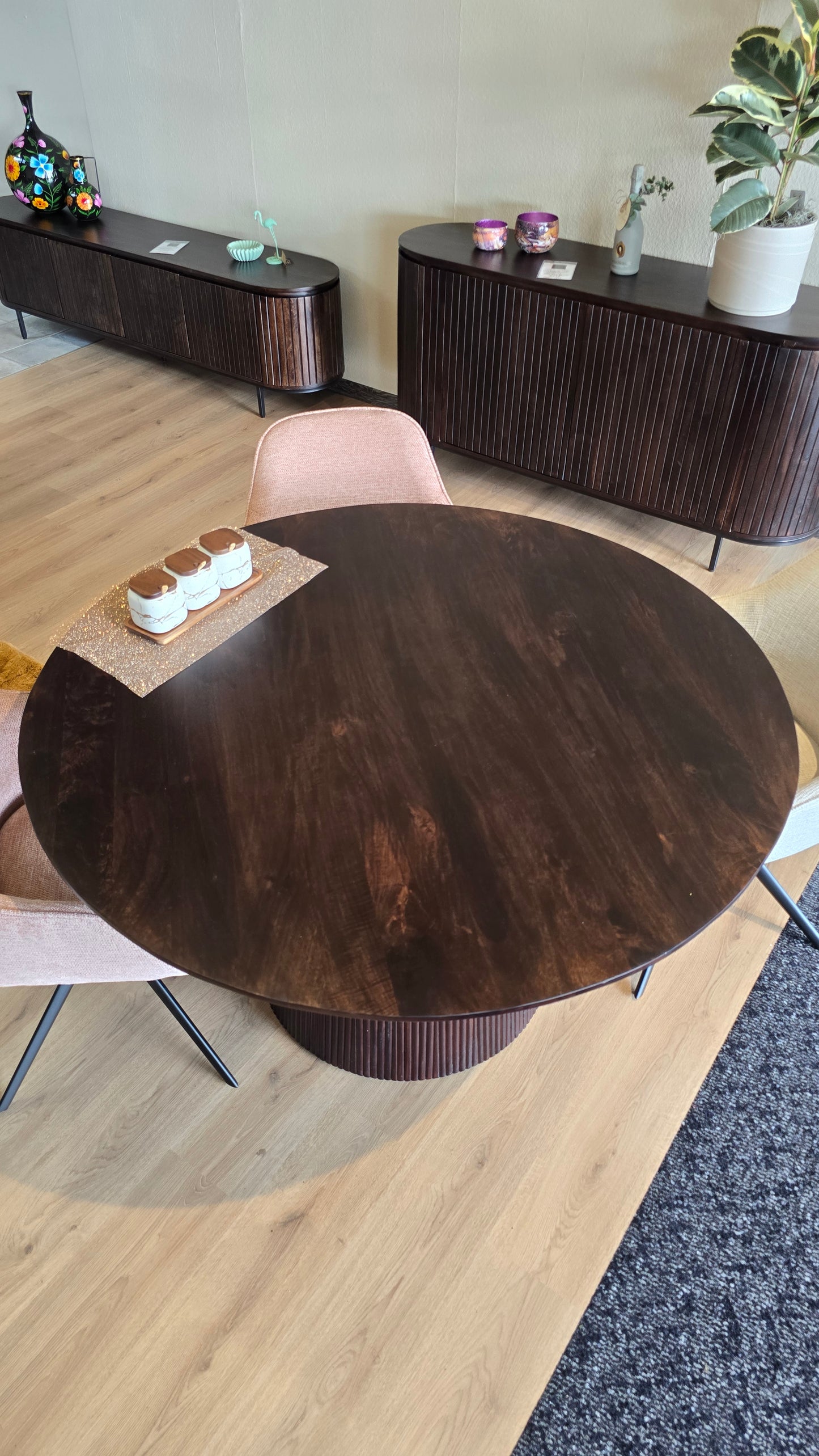 Esstisch LV 130cm - Rund & Massiv