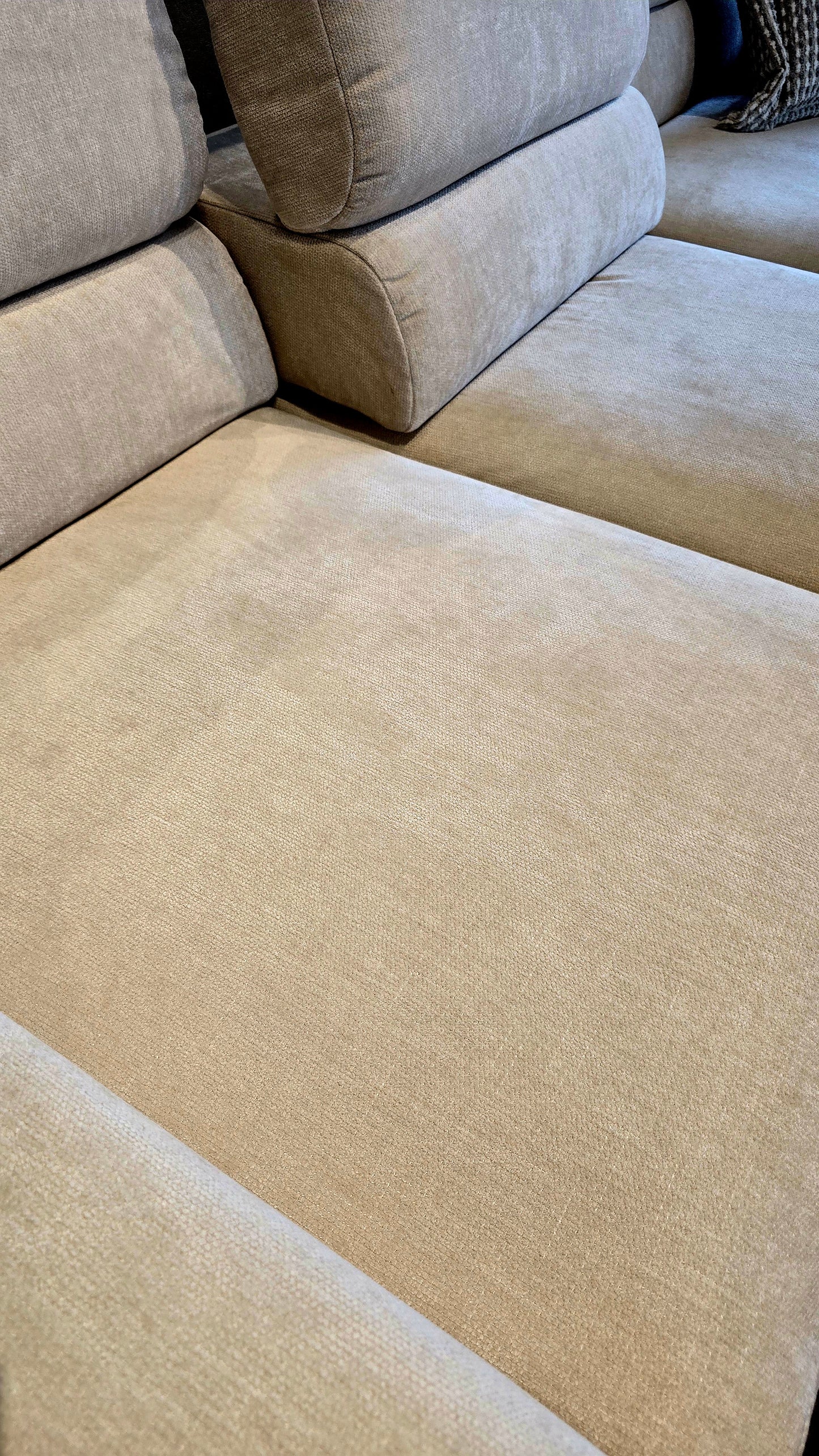 Ecksofa SUMMER - 293x226cm Kopfteil- und Sitztiefenverstellung