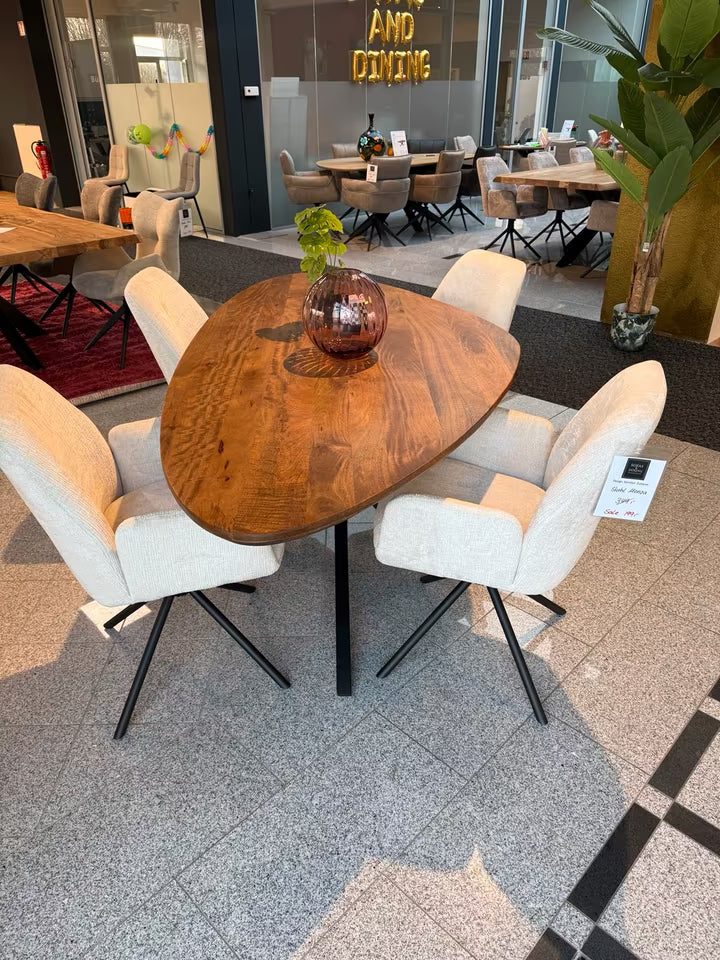 Esstisch CARLOS - Massivholztisch aus Mango-Holz