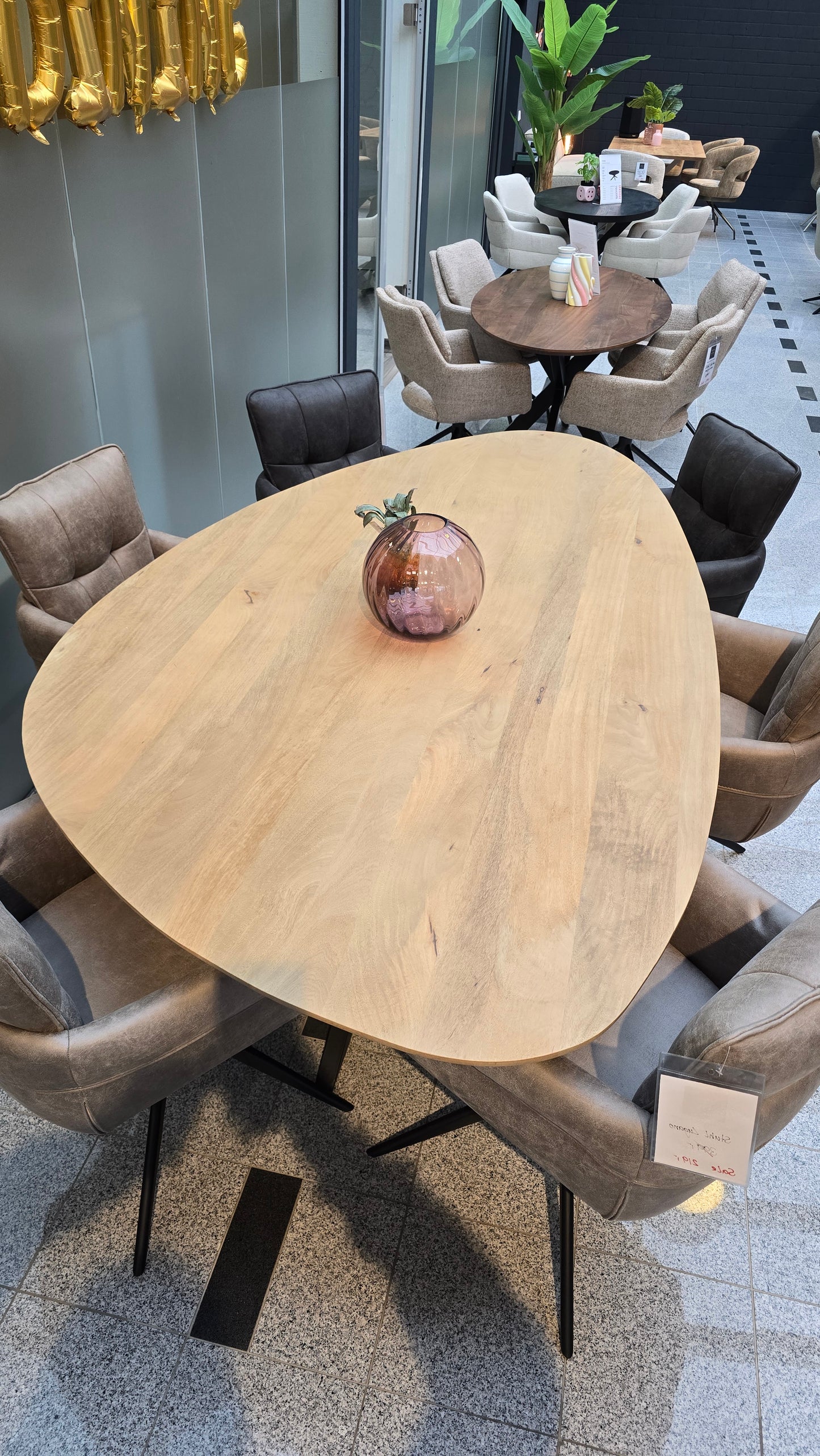 Esstisch CUBA 240cm - Massiv aus Mango-Holz