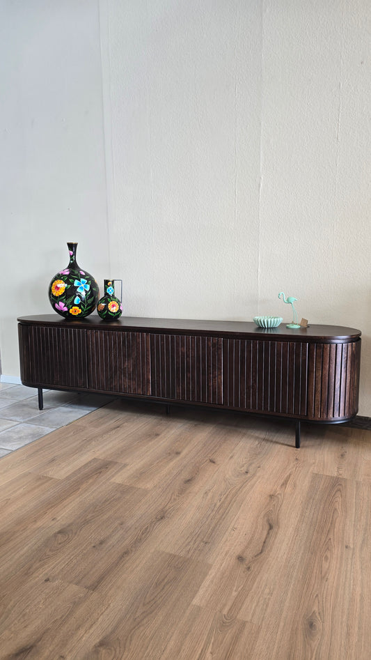 TV-Lowboard LV aus massivem Mango-Holz