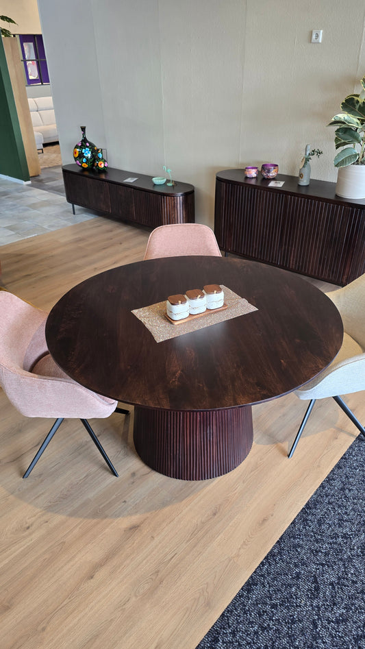 Esstisch LV 130cm - Rund & Massiv