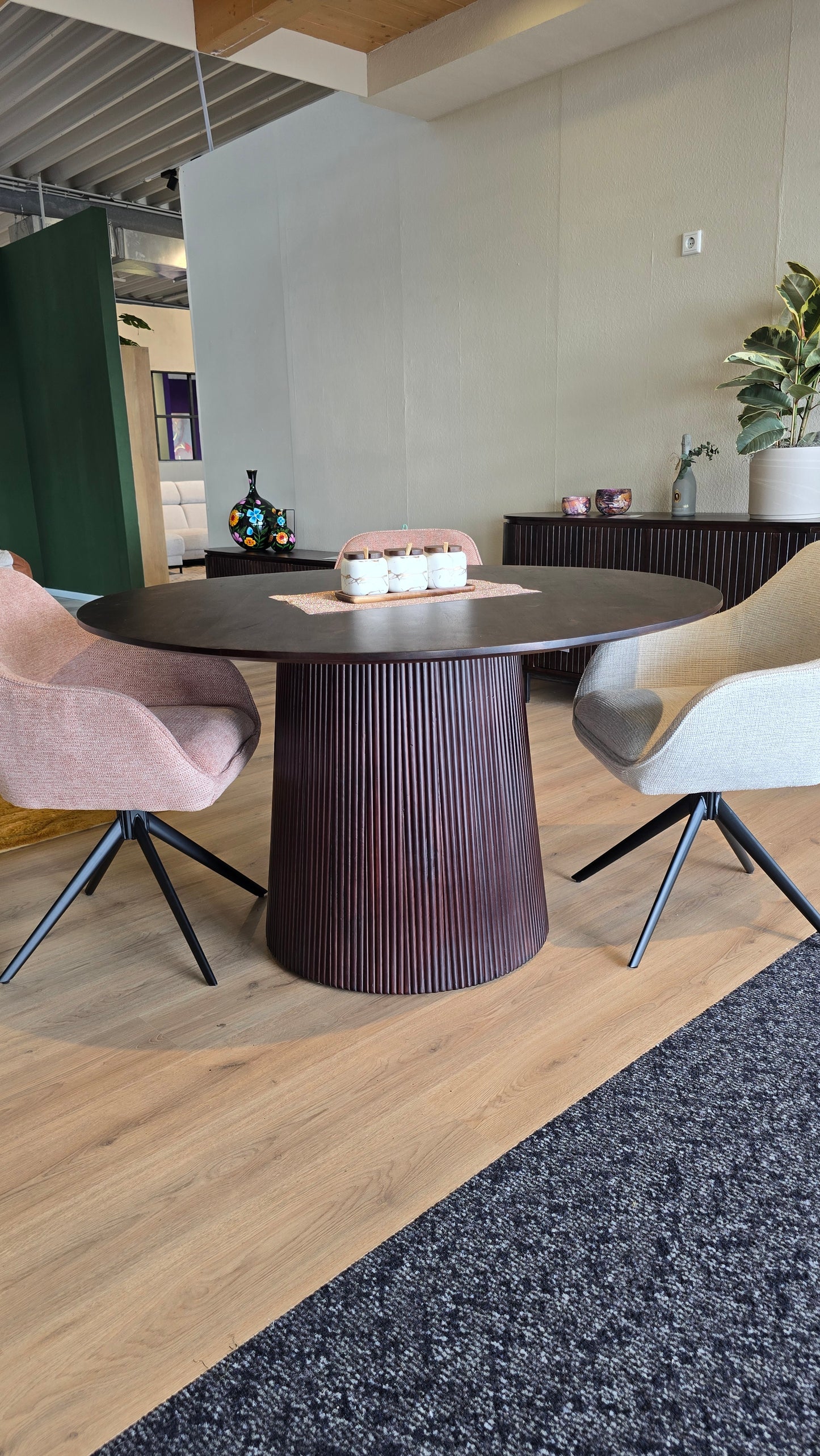 Esstisch LV 130cm - Rund & Massiv