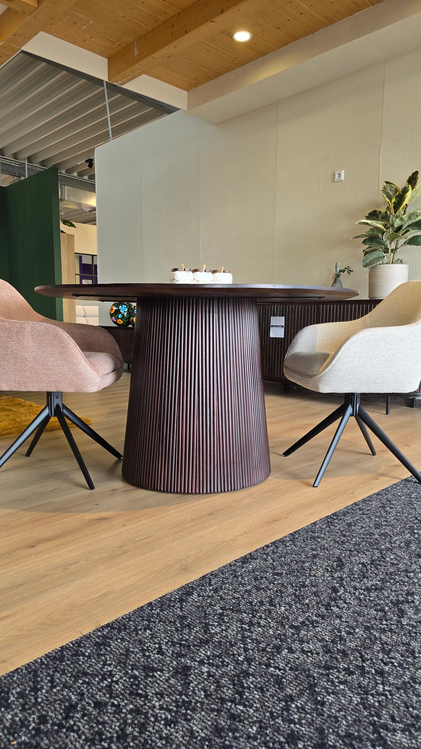 Esstisch LV 130cm - Rund & Massiv