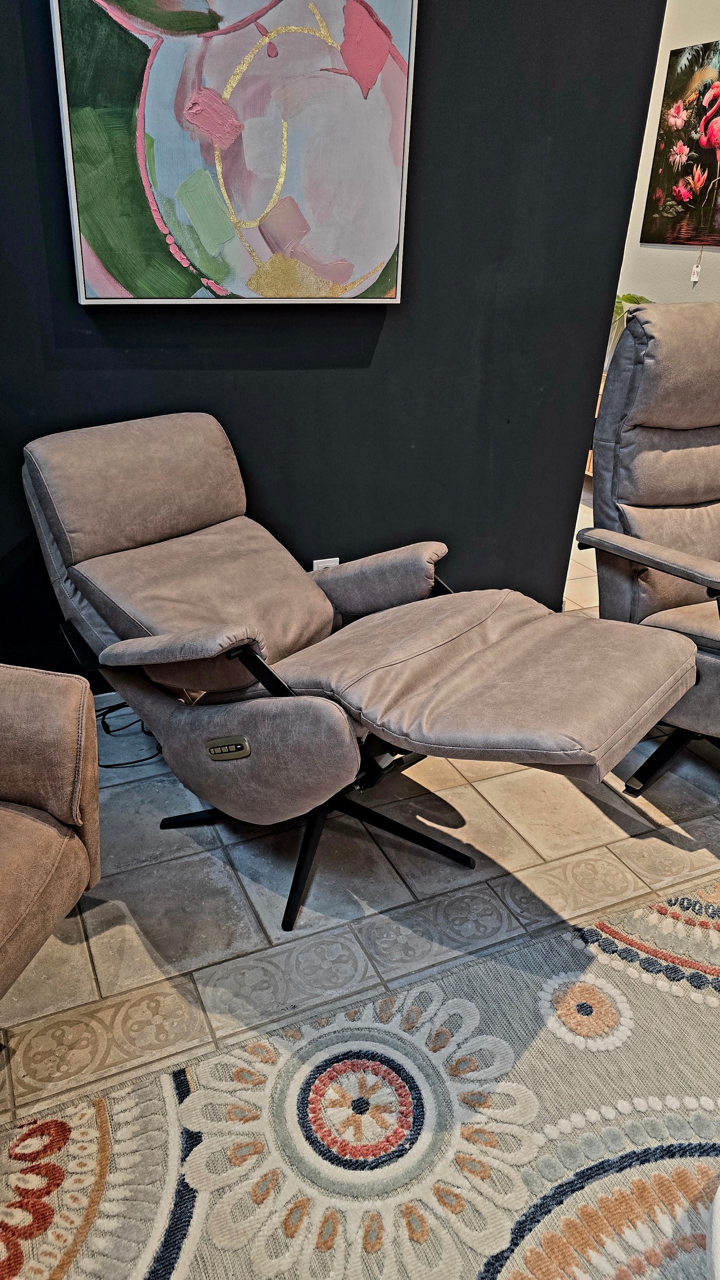 Relax-Sessel MATEO - 3 Motoren & Akku mit Herz-Waage