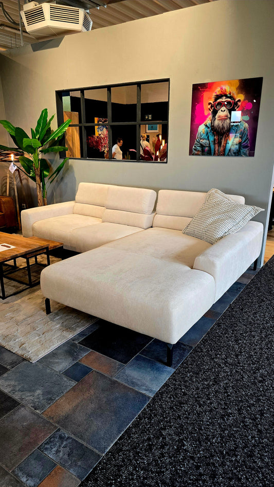Ecksofa SUMMER - 293x226cm Kopfteil- und Sitztiefenverstellung