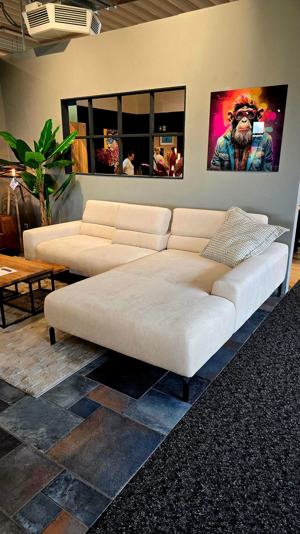 Ecksofa SUMMER - 293x226cm Kopfteil- und Sitztiefenverstellung