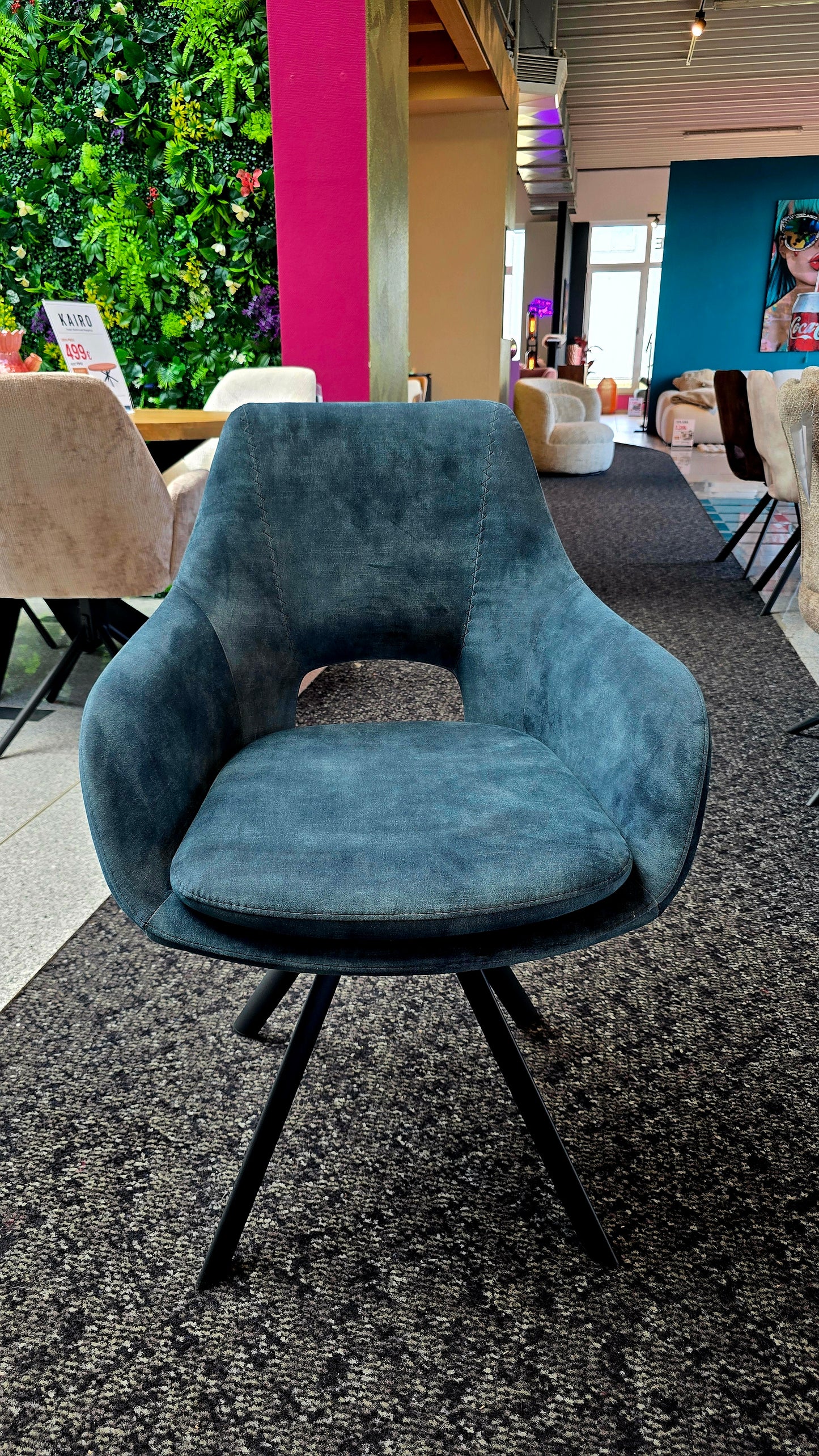 SUMMER SALE - Stuhl AVELA 180-Grad drehbar - 6 Farben