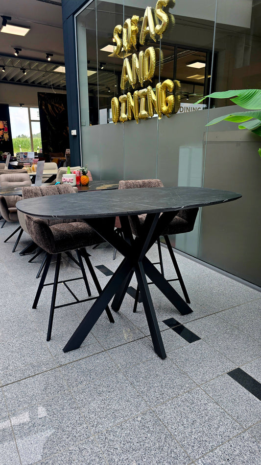 Bartisch Otto 140cm - 3D Melamin Graphit