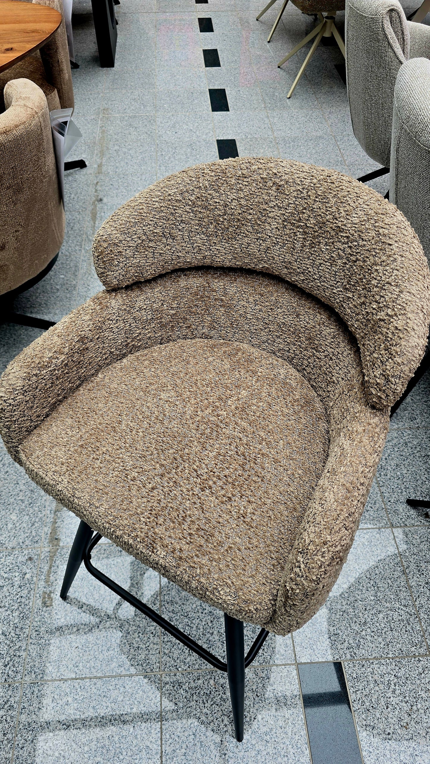 Barhocker CUBA 360-Grad drehbar