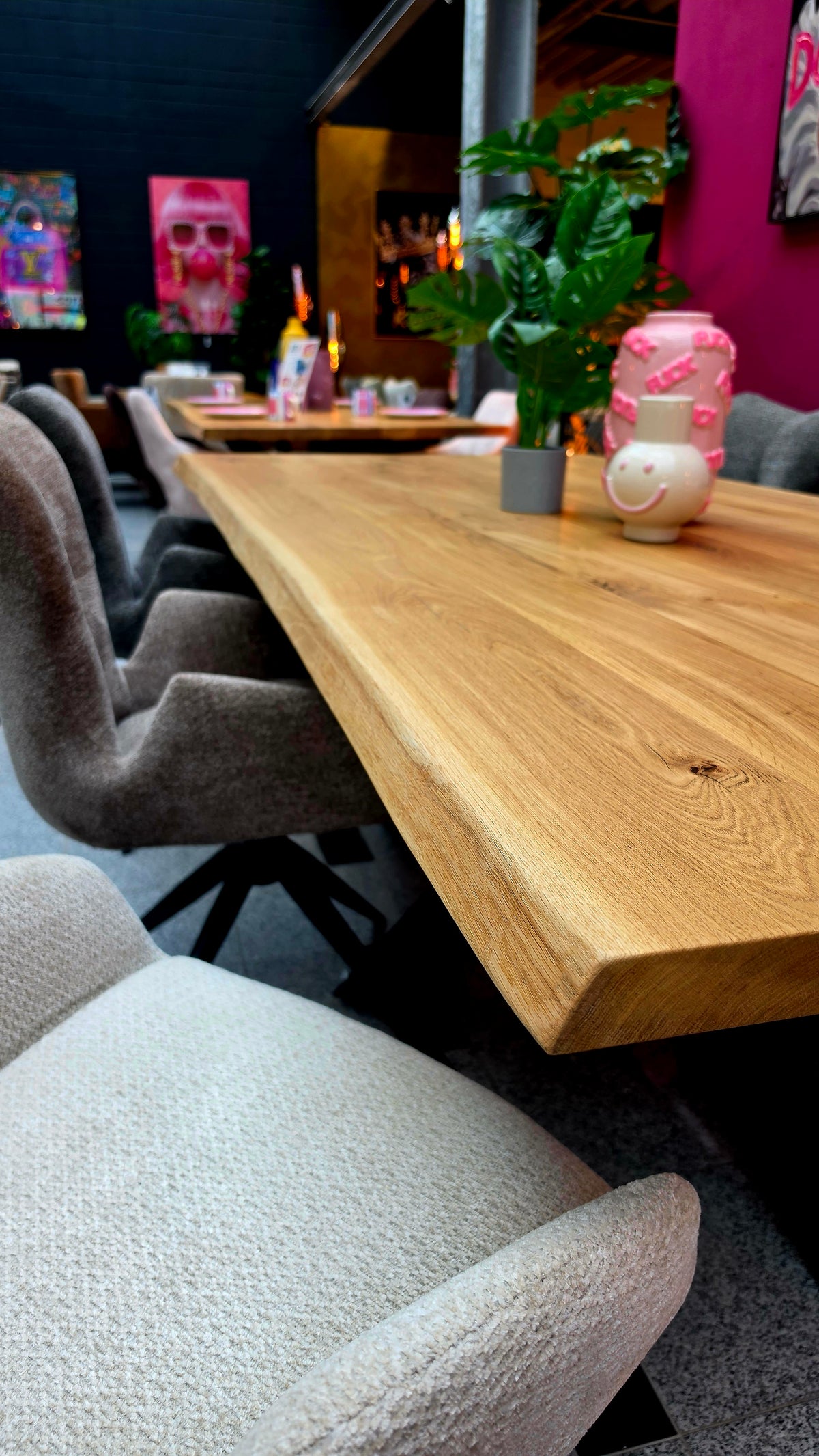 Esstisch YUKON Eiche 220cm voll massiv