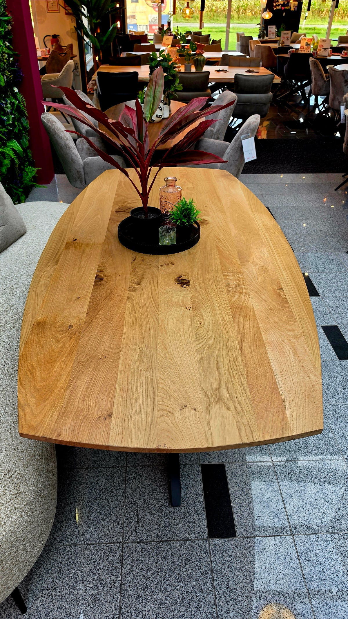 Esstisch DÄNISH OVAL Eiche 200cm voll massiv
