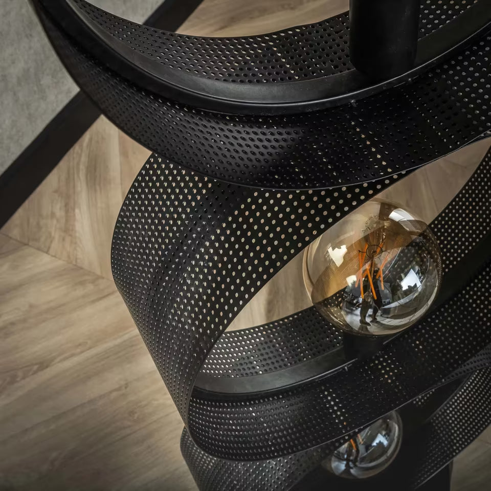 Stehlampe Ring inkl. Leuchtmittel Amber-Light