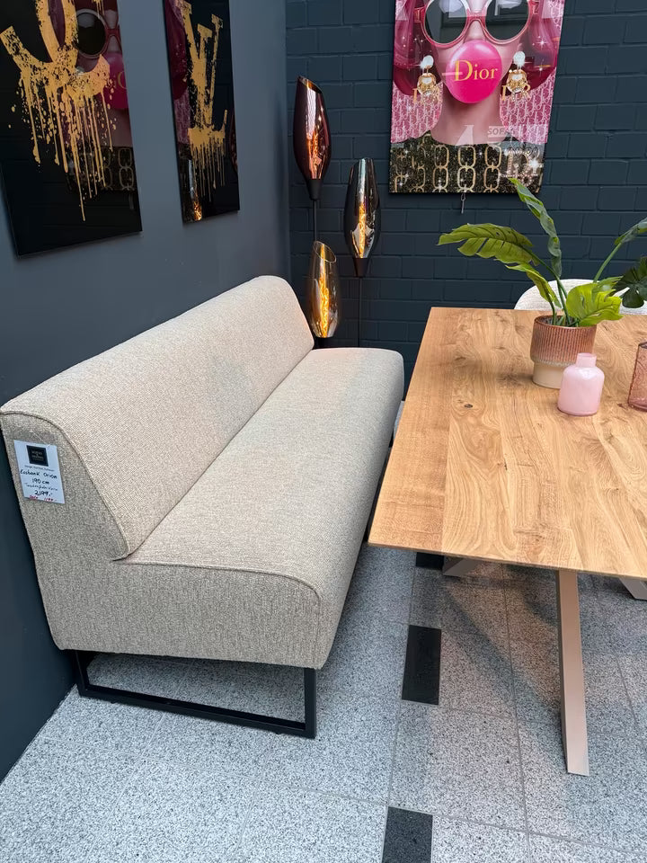 Esszimmerbank 190cm - Komfort wie ein Sofa