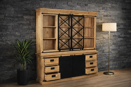Highboard JERSEY "XL" aus Mangoholz