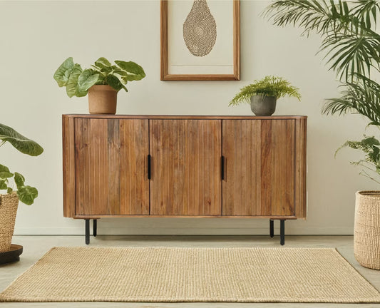 Design Sideboard "M" aus massivem Mangoholz