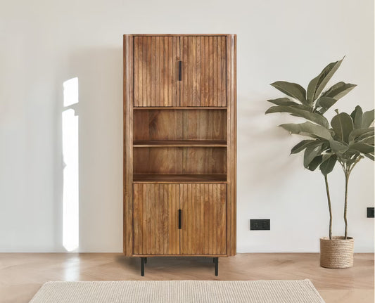 Design Schrank "M" aus massivem Mangoholz