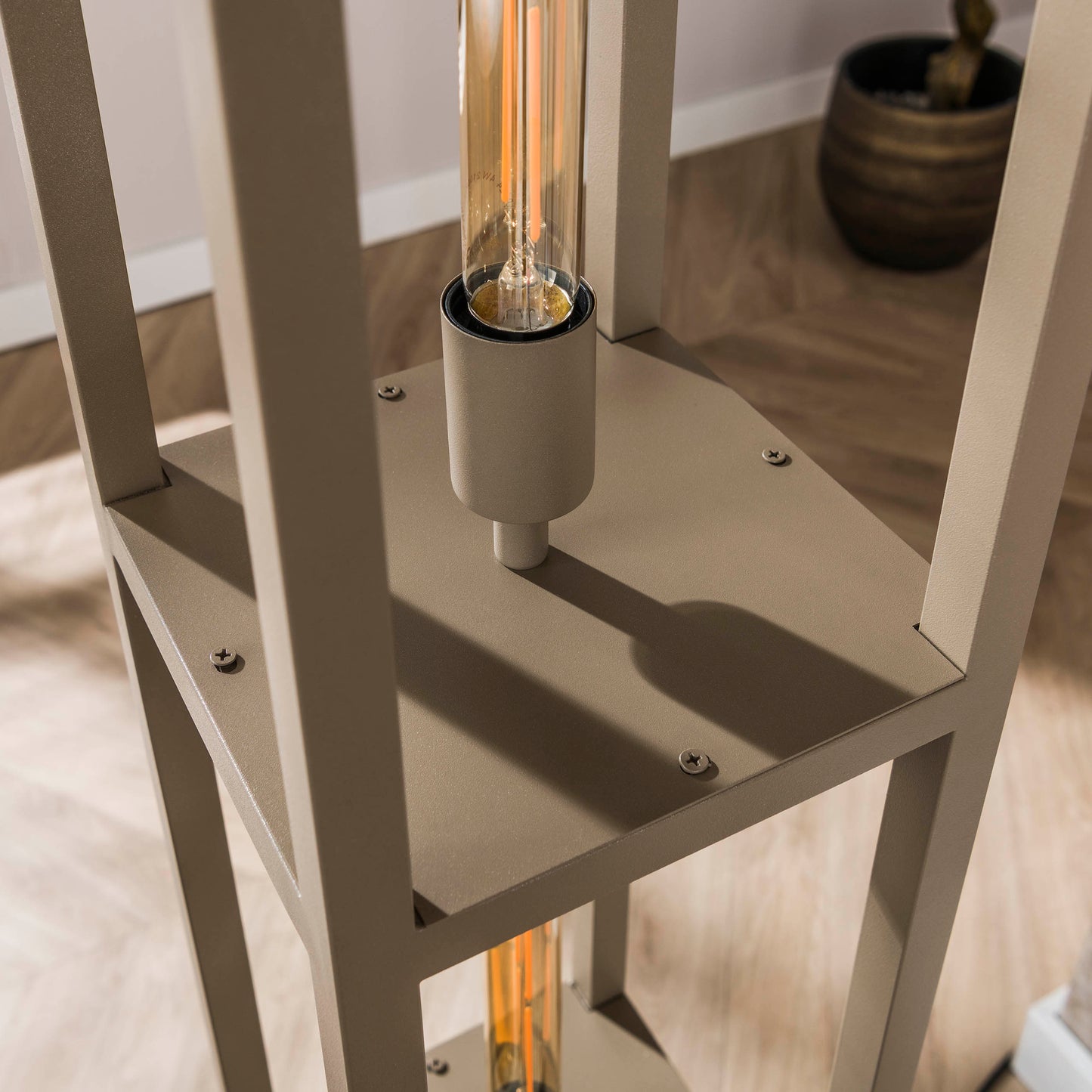 Stehleuchte LIV beige