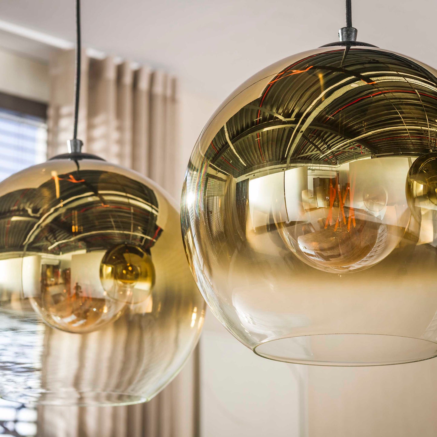 Pendelleuchte ROMY Gold