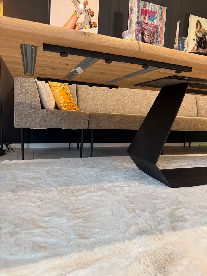 Design Esstisch Eiche - verlängerbar 220/270cm